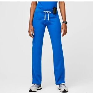 Figs Technical Collection Blue Scrub Pants